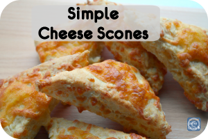 simple cheese scones recipe 