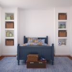 Interior of boy's room. 3d render.