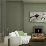 Modern interior (3D render) - Living room