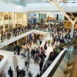 Crowd in the mall